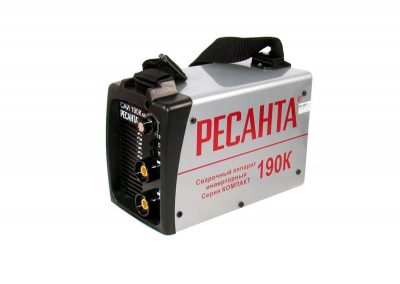 Сварочный инвертор ручной РЕСАНТА САИ-190К 140-240В