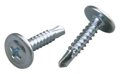 Саморез с прессшайбой 4,2х13 RAL 3005